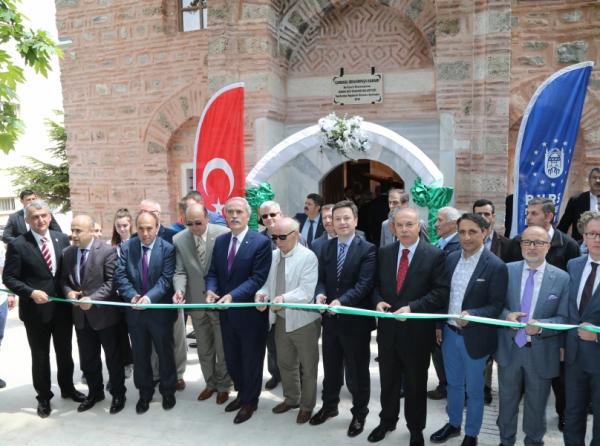 560 yıllık Çandarlı İbrahim Paşa Hamamı, Tophane Mesleki ve Teknik Anadolu Lisesi Müzesi olarak ziyarete açıldı.